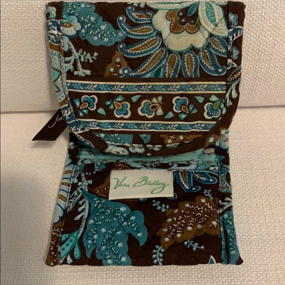 Vera Bradley Quilted Tri Fold Wallet